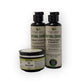 Organic Teeth Whitening Powder & Hair Oil & Shampoo Bundle